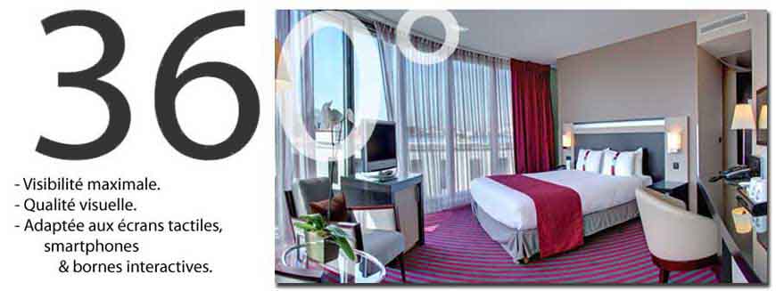visite virtuelle 360° hotel paris