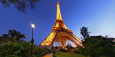 visite virtuelle Paris Tour Eiffel