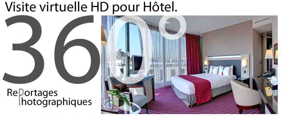 reportage photo hotel panoramique 360°